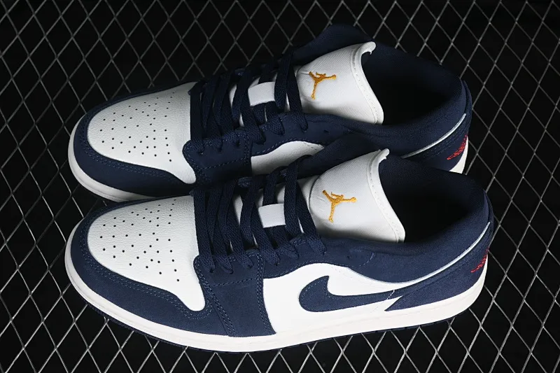 All categories Air Jordan Jordan series basketball shoes Air Jordan 1 Low G version pure original Air Jordan 1 Low AJ1 Joe 1 Obsidian low-top cultural casual sneakers IO7448-400